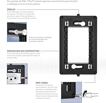 montagem suporte 4x2 pial plus+