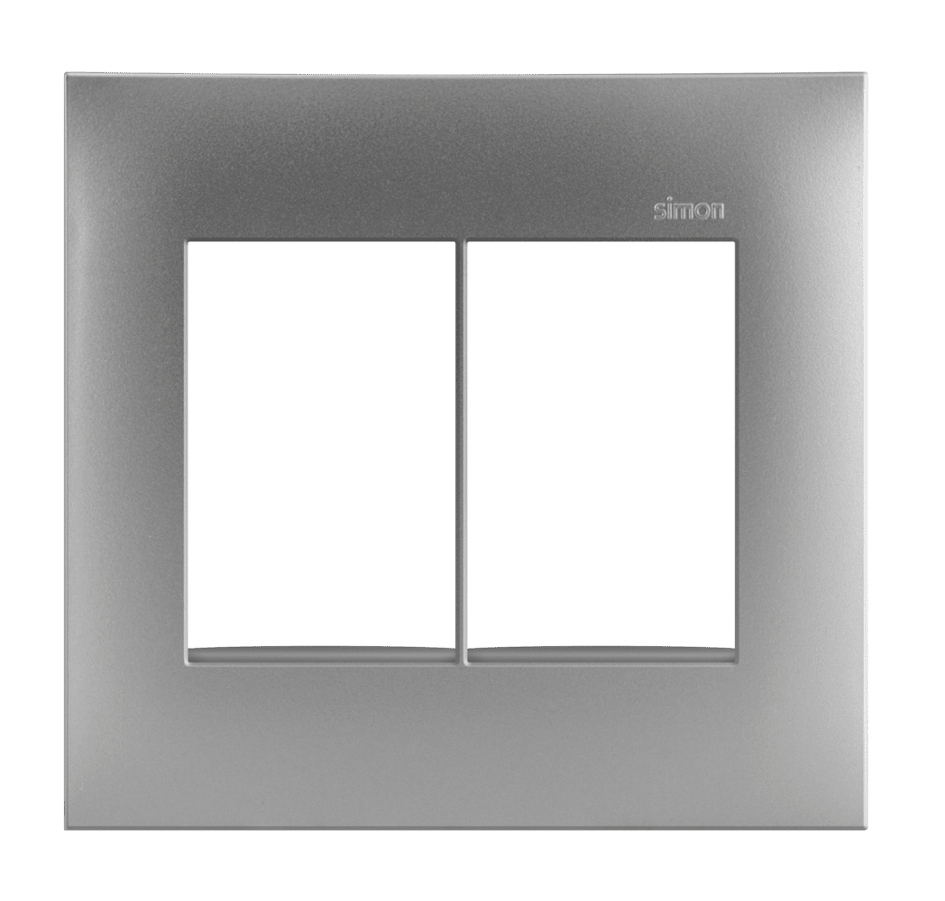 placa 4x4 simon 35 alumínio