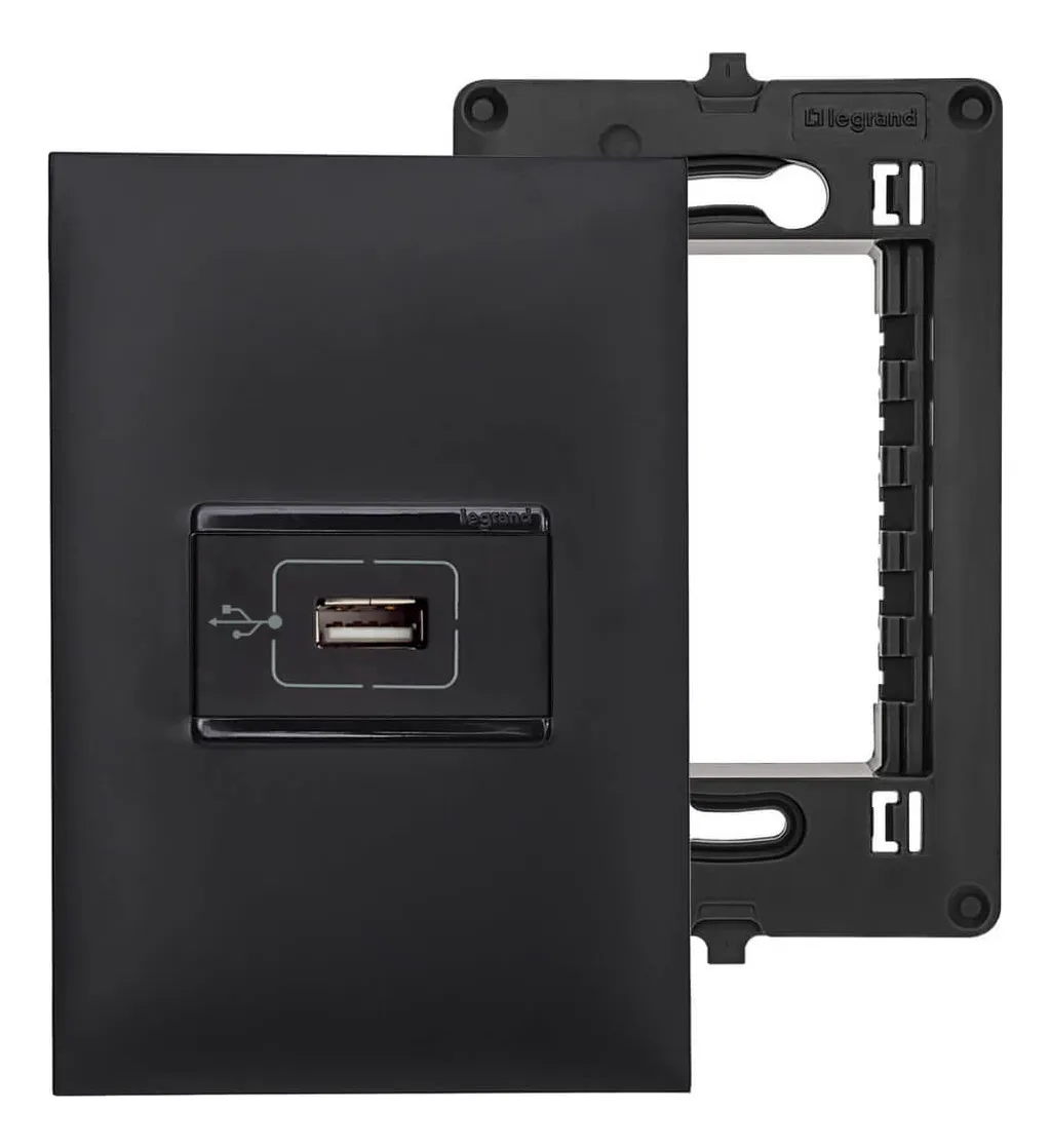 conjunto usb pial plus+ preto